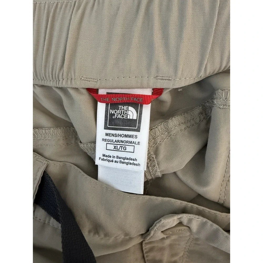 The North Face Paramount Peak Convertible Cargo Hiking Pants Mens XL Khaki Beige
